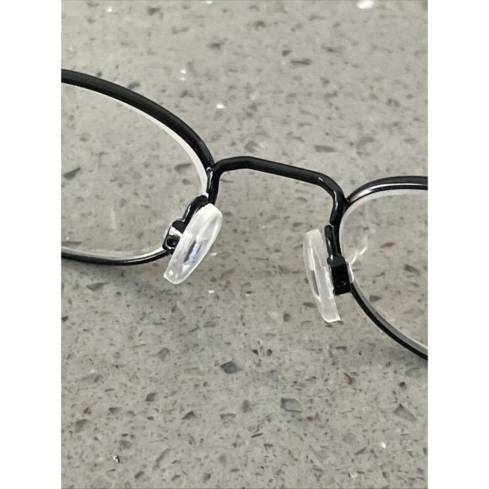 Modern PUMPKIN SKULL BLACK 40-16-120 Metal Full Rim Eyeglasses Frames ONLY oval
